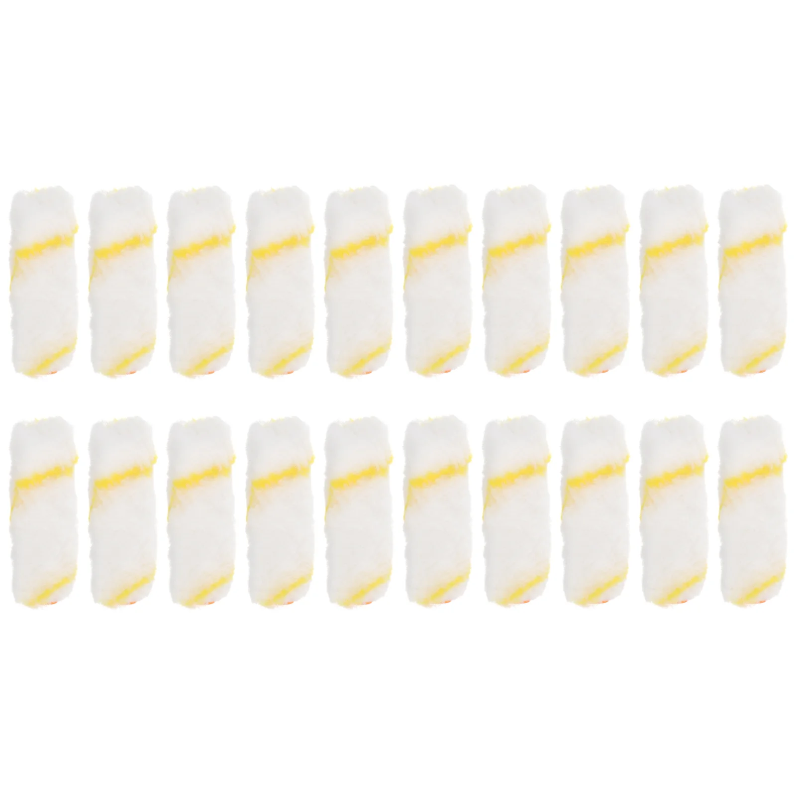 

20 PCS Decorative Wall Roller Paint Tools Decoration with Design Painting for Rollers Mini Kit Brush