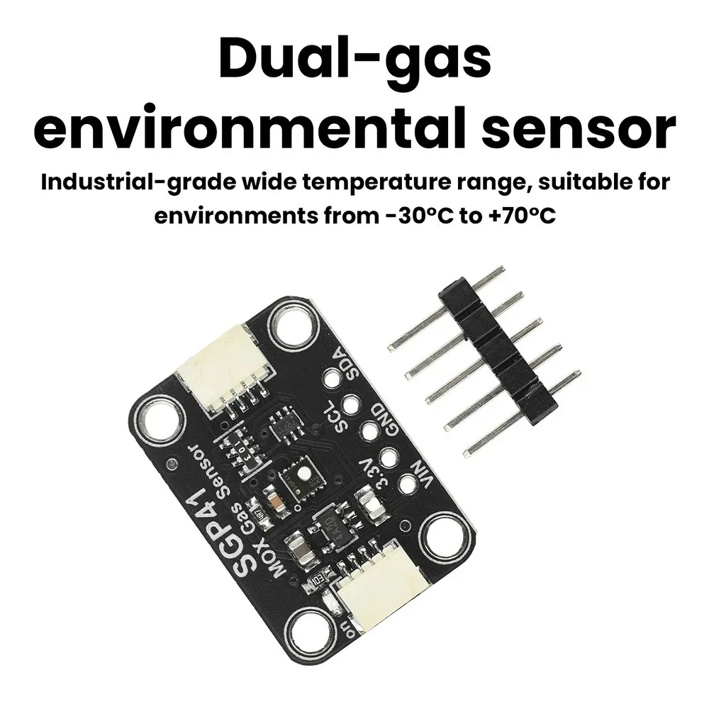 SGP40 SGP41 Air Quality Sensor Module Compatible With STEMMA= QT Qwiic I2C VOC= Formaldehyde Detector For Smart Home Auto