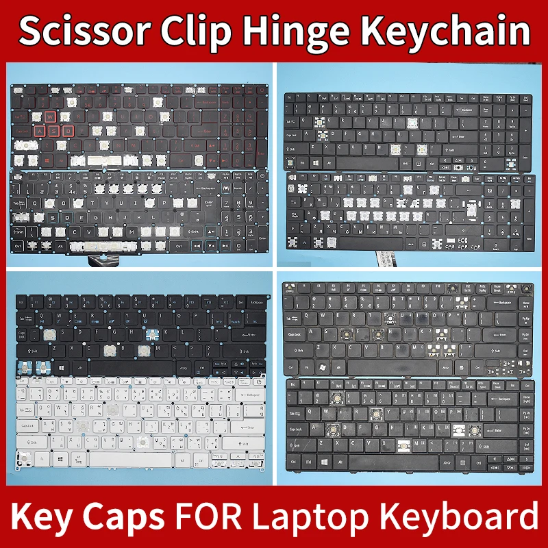 Original Key Cap Hinge Rubber Pad For ASUS ACER HP DELL IBM Lenovo Xiaomi HUAWEI MSI Macbook Thinkpad Laptop Keyboard KeyCap