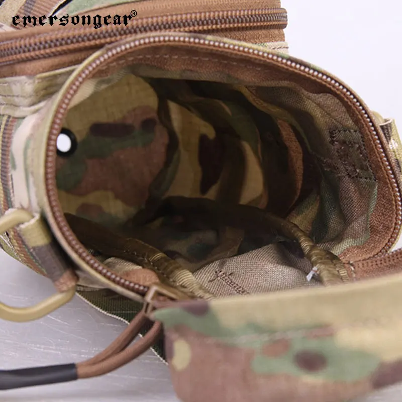 Emersongear molle saco tático mochila múltipla saco de utilidade caça combate engrenagem emerson bolsa acampamento em9275