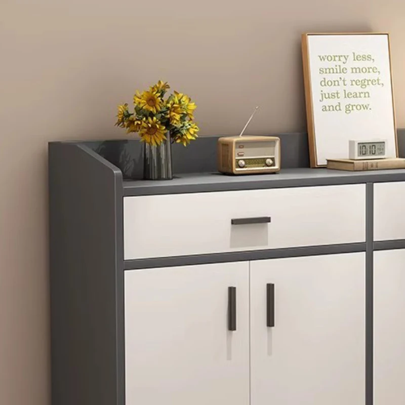 Shoe Rack Display Holder, Varanda Storage, Modern Entry Cabinet, Space Saving, Armário Organizer, Home Furniture