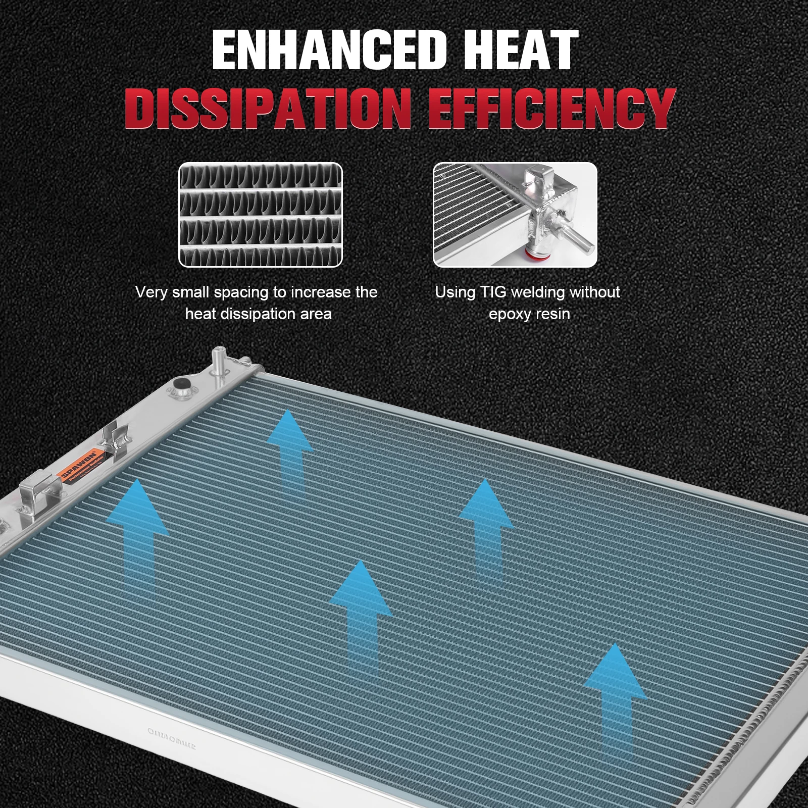 Cooling Radiator Replacement Engine Radiator for Chevrolet Captiva Sport 2008-2015