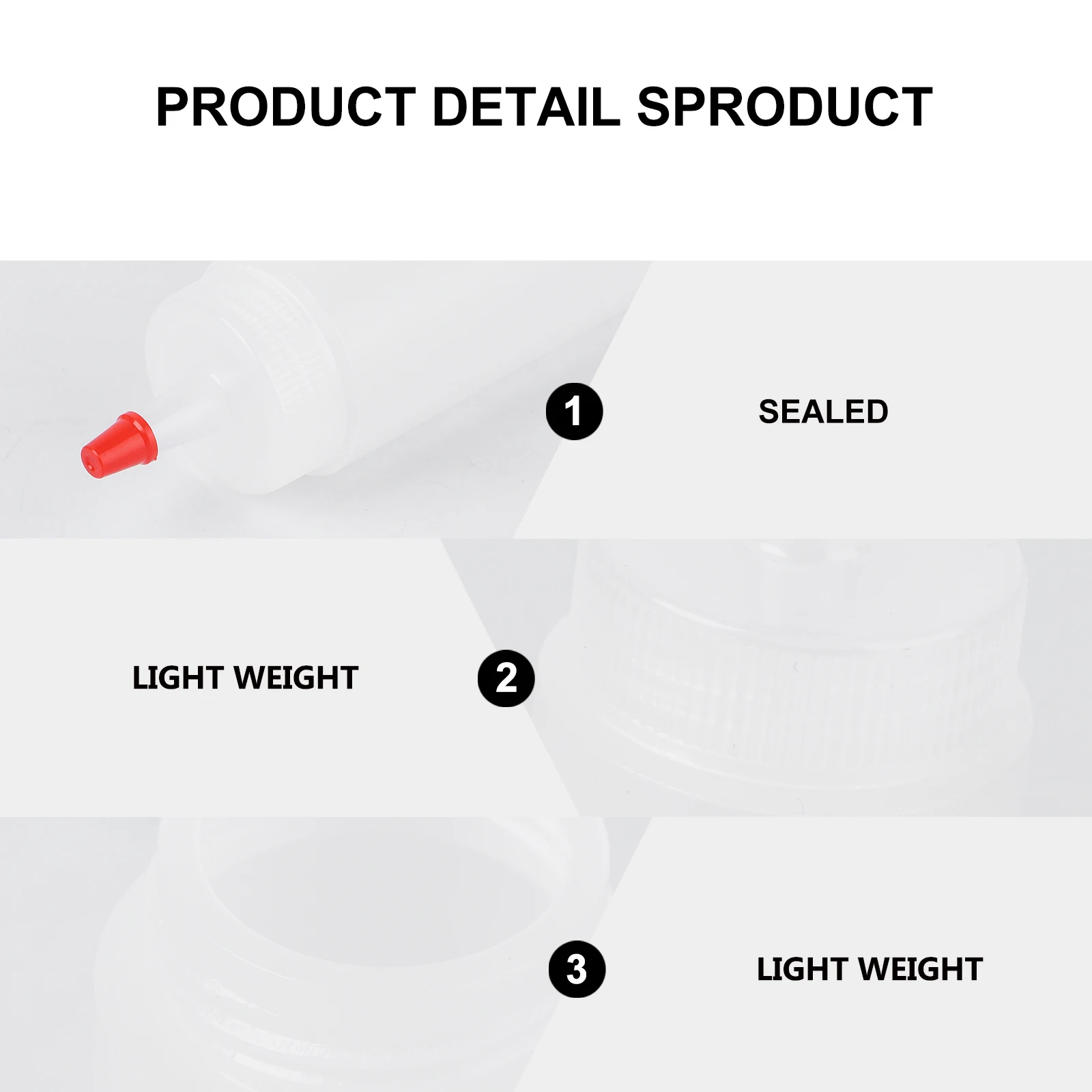 

20 pcs 120Ml Plastic Squeeze Bottle For Condiment Sauce Ketchup Mustard Hot Sauce Olive Oil Dispenser Waterproof Sealed Cap