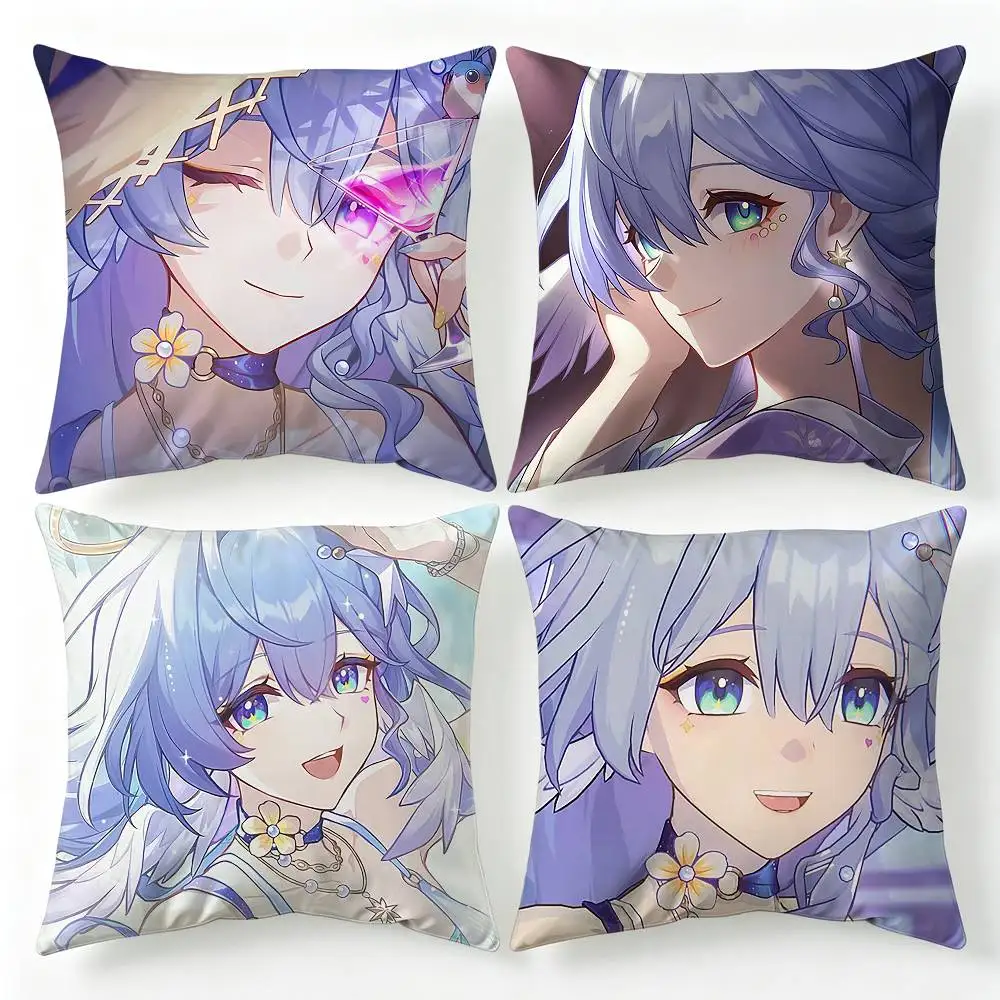 R-Robin S-Summeretto Game Pillow Cover Sofa Cushion Cover Home Room Decoration Children Gift