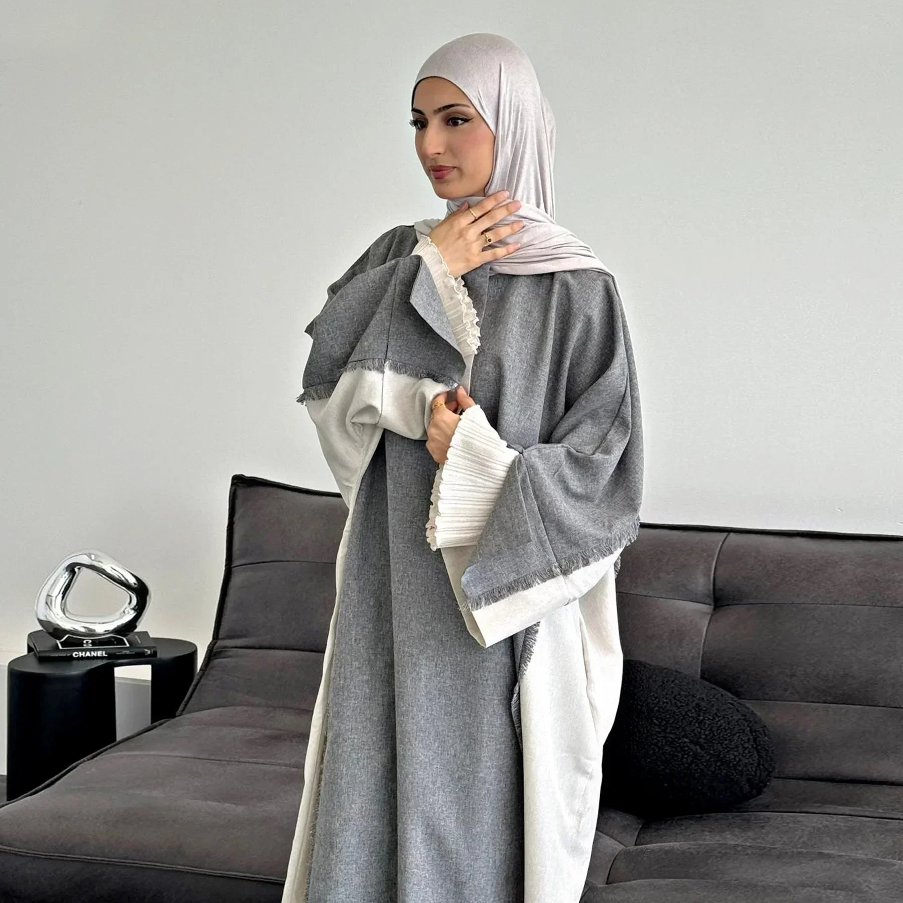 Ramadan Eid Closed Abaya Dubai Luxury Patchwork Muslim Hijab Dress Abayas for Women Turkish Dresses Islamic Clothing Kaftan Robe