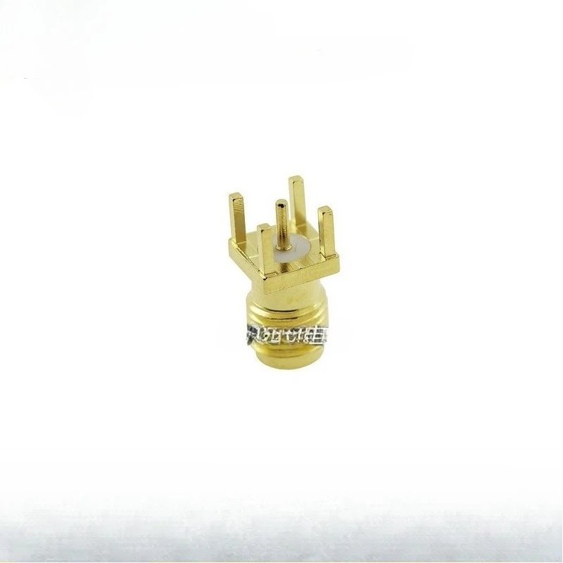 Positive Pin| Antenna Holder SMA-KE External Screw Internal Hole Inline SMA Holder 50Ohm Straight Positive Pin SMA Holder