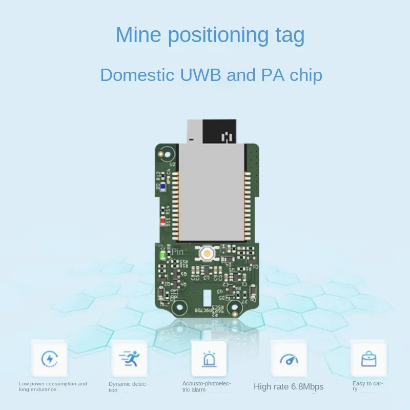 GC-P2301 UWB Positioning Label Card Mine Personnel Positioning Base Station System