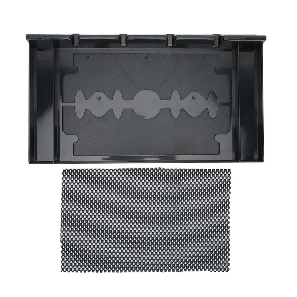PC Hair Clipper Storage Box Anti Slip Design Multifunctional Barber Clipper Organizer Professional Push Pull Mechanism