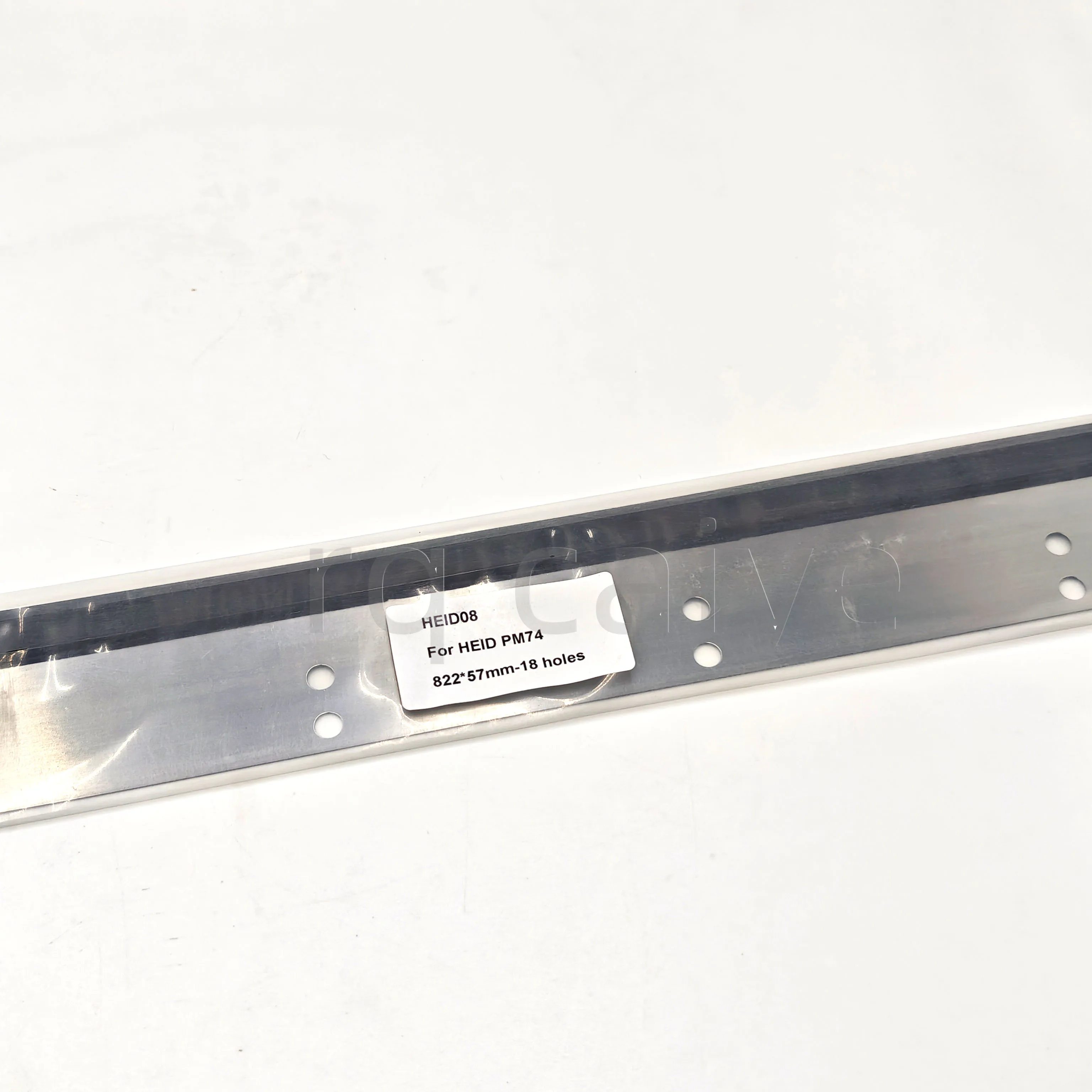 2pcs PM74 822X57X0.5mm Wash Up Blade For Offset Printing Machine Parts 18 holes