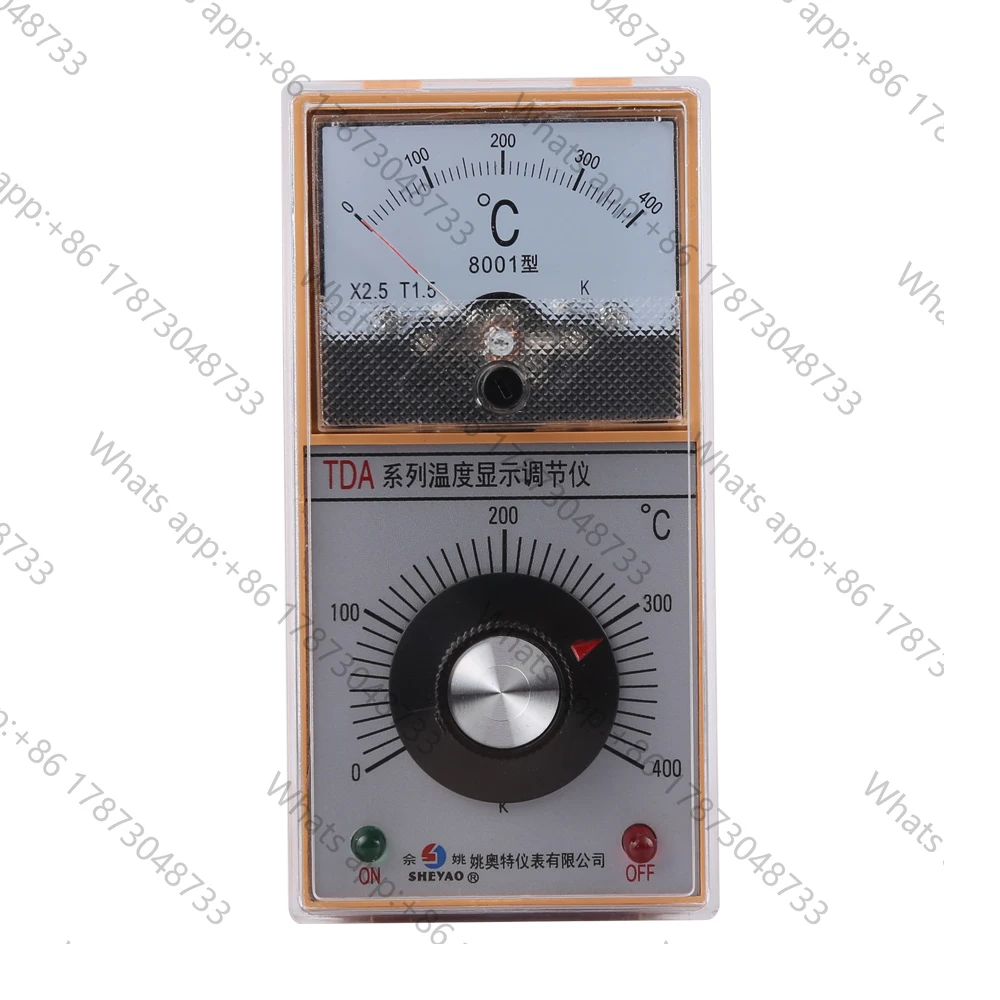 TDA-8001 8002 digital display temperature controller,K/E/Pt100/Cu50 type thermocouple thermostat