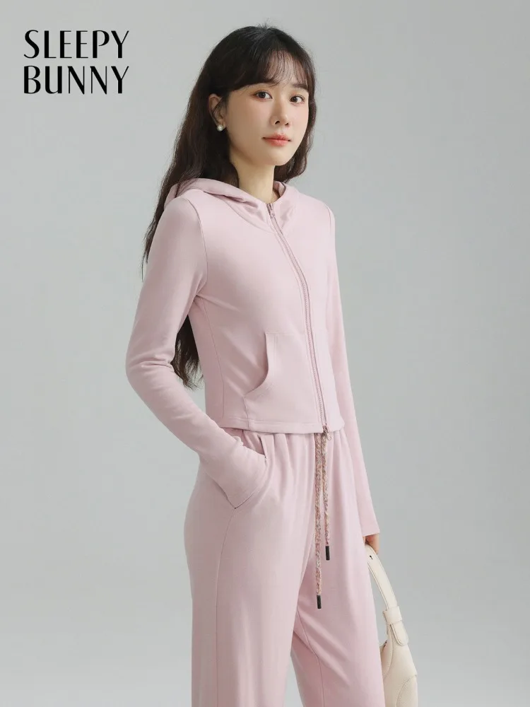 

Повседневная толстовка с капюшоном, комплект женской осенней облегающей спортивной одежды, эластичные брюки с высокой талией и укороченный топ, комплект из трех предметов