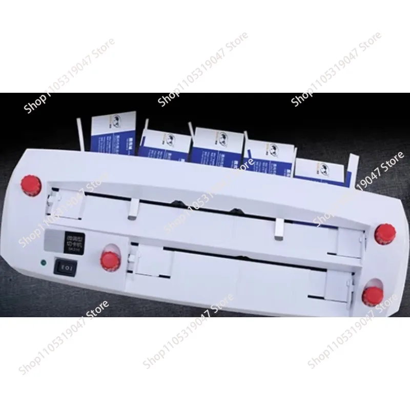 SK316 A4 size electric card cutter 90*54mm card size Heavy-duty fine-tuning electric business card cutting machine.