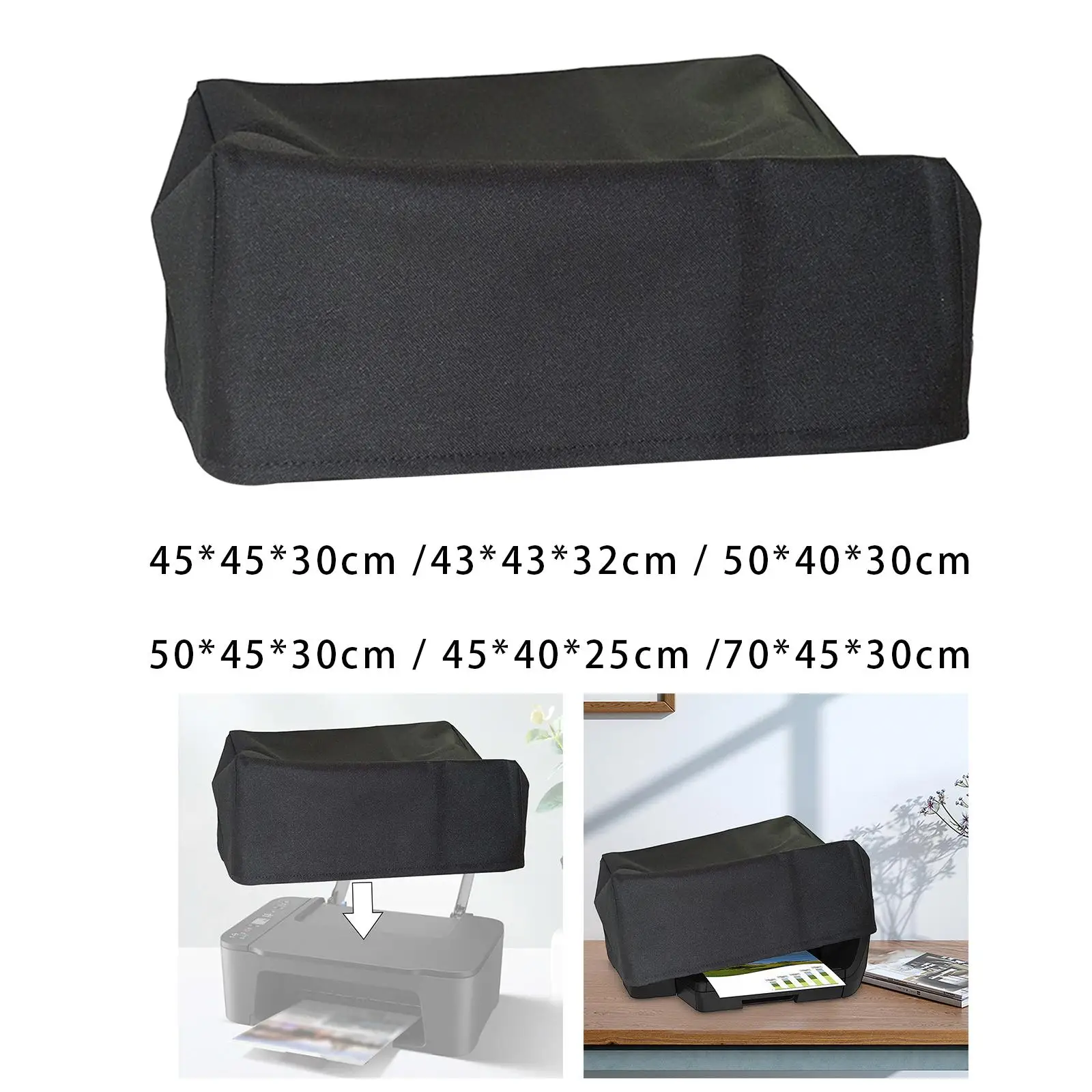 Lavável Water Resistant Printer Dust Cover, Acessório dobrável com cordão, resistente ao desgaste, 9015, XP-7100, 8710