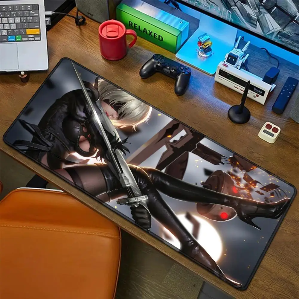 

NieR A-Automata Mouse Pad Rubber Mat Laptop Xxl Mousepad Notebook Gamer Computer Table Gaming Accessories