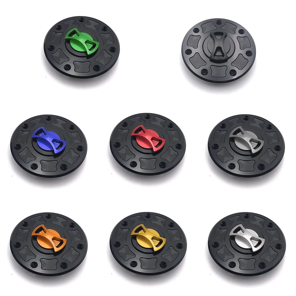 Tapa de tanque de combustible de Gas de motocicleta, cubierta de tanque de aceite para Kawasaki ZX6R, ZX9R, ZR7, ZZR 1100, 600, ZRX 400, ZXR 750, ZEPHYR, GPZ500, NINJA 500R
