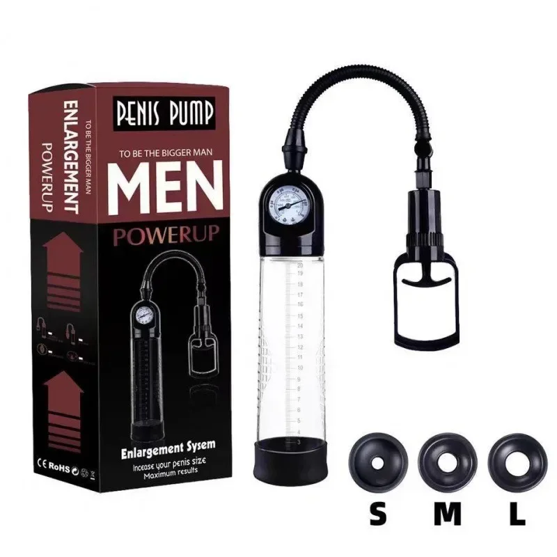 Vacuum Penis Pomp for Pump Voor Penis Vergroting Male Enhancement Erectie Cock Pomp Masturbator Penis Trainer Sex Toys for Man