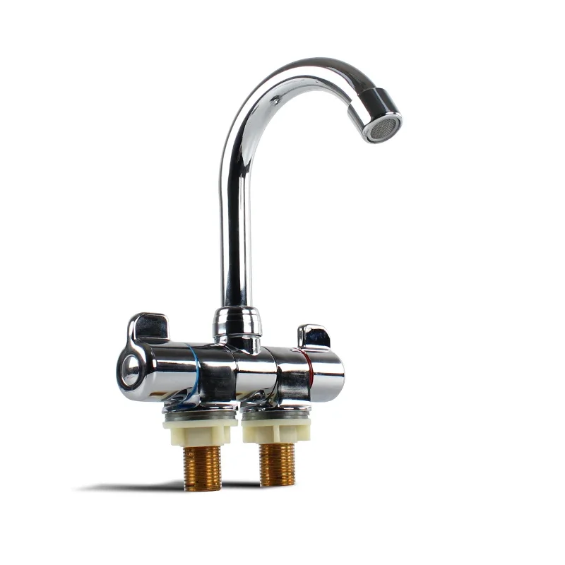 

TYTXRV Accessories 360 Degree Rotation Cold and Hot Water Caravan Folding Faucet