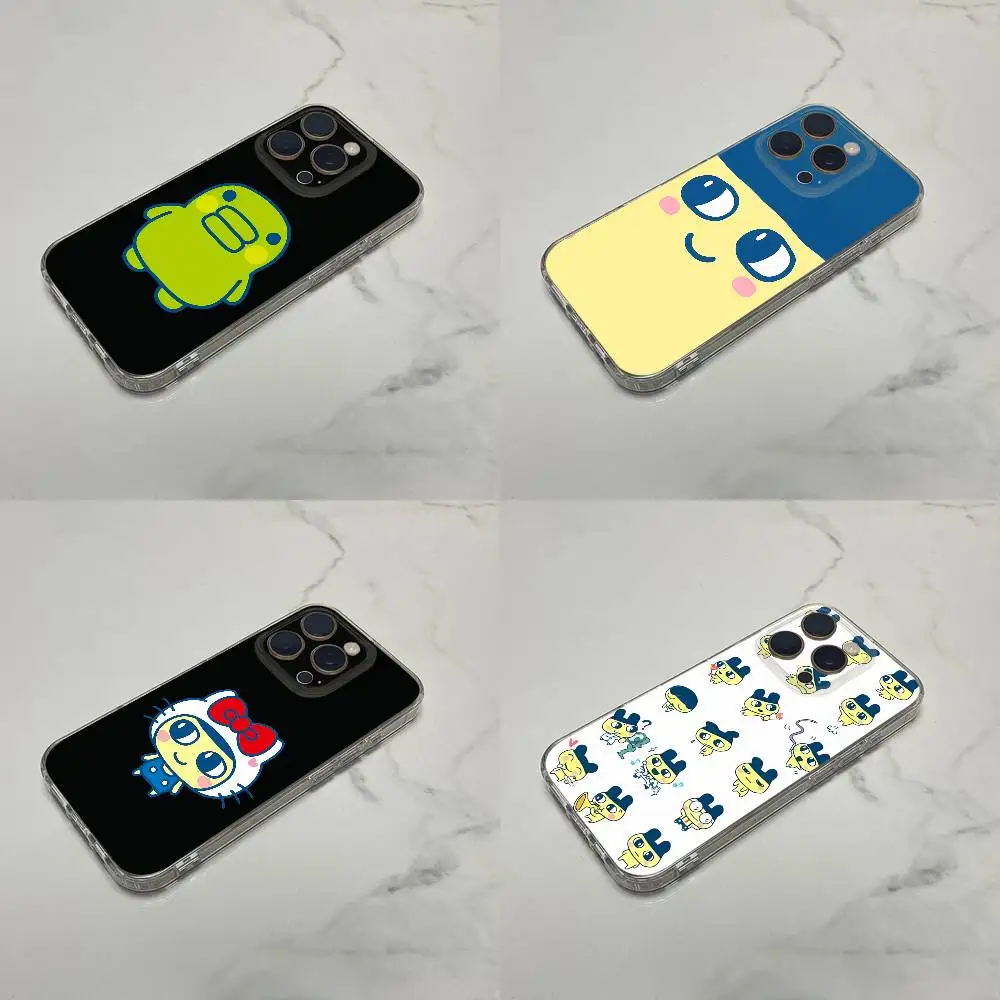 

T-Tamagotchi Mametchi Kikitchi Phone Case For iPhone 17,16,15,14,13,12,11 Plus,Pro,Max,Plus,E,SE4,Mini Transparent Box
