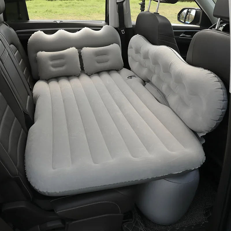 New Design Vehicle Airbed Adult Travel Flocked Camping Indoor Use Inflatable Single air Bed Mattress