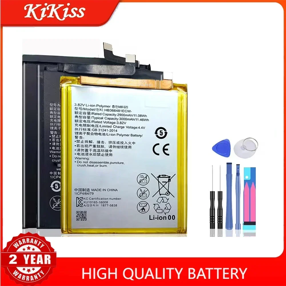 Battery For Huawei P8 P9 P10 P20 P30 Lite mini Plus Pro/For Honor 5A 5C 5X 6C 6A 7A 7i 7X 8 8A 8C 9 9i/View 10 V10 V9 V20 Play