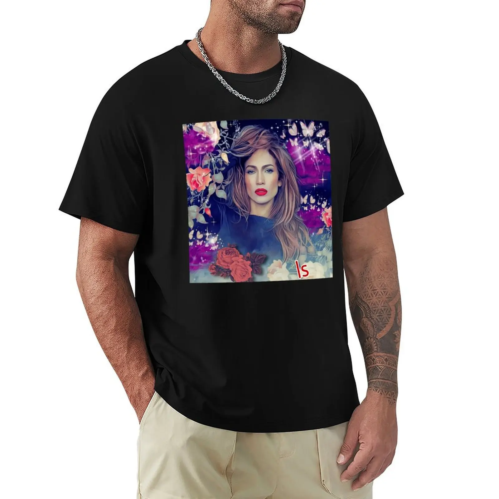 Jennifer lopez T-Shirt man t shirt graphic T-Shirt
