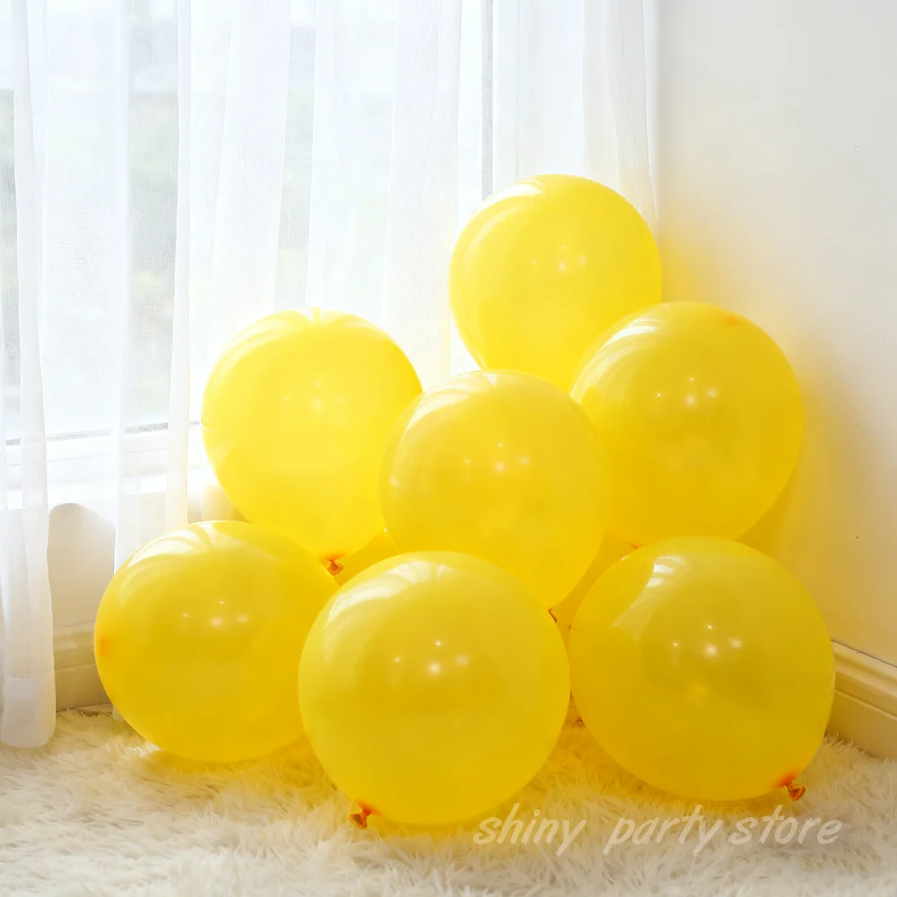 

1pack/100pieces Latex Balloon Birthday Wedding Holiday Party Decoration Balloon Arch Flower Wreath Indoor Outdoor Balloon Decor