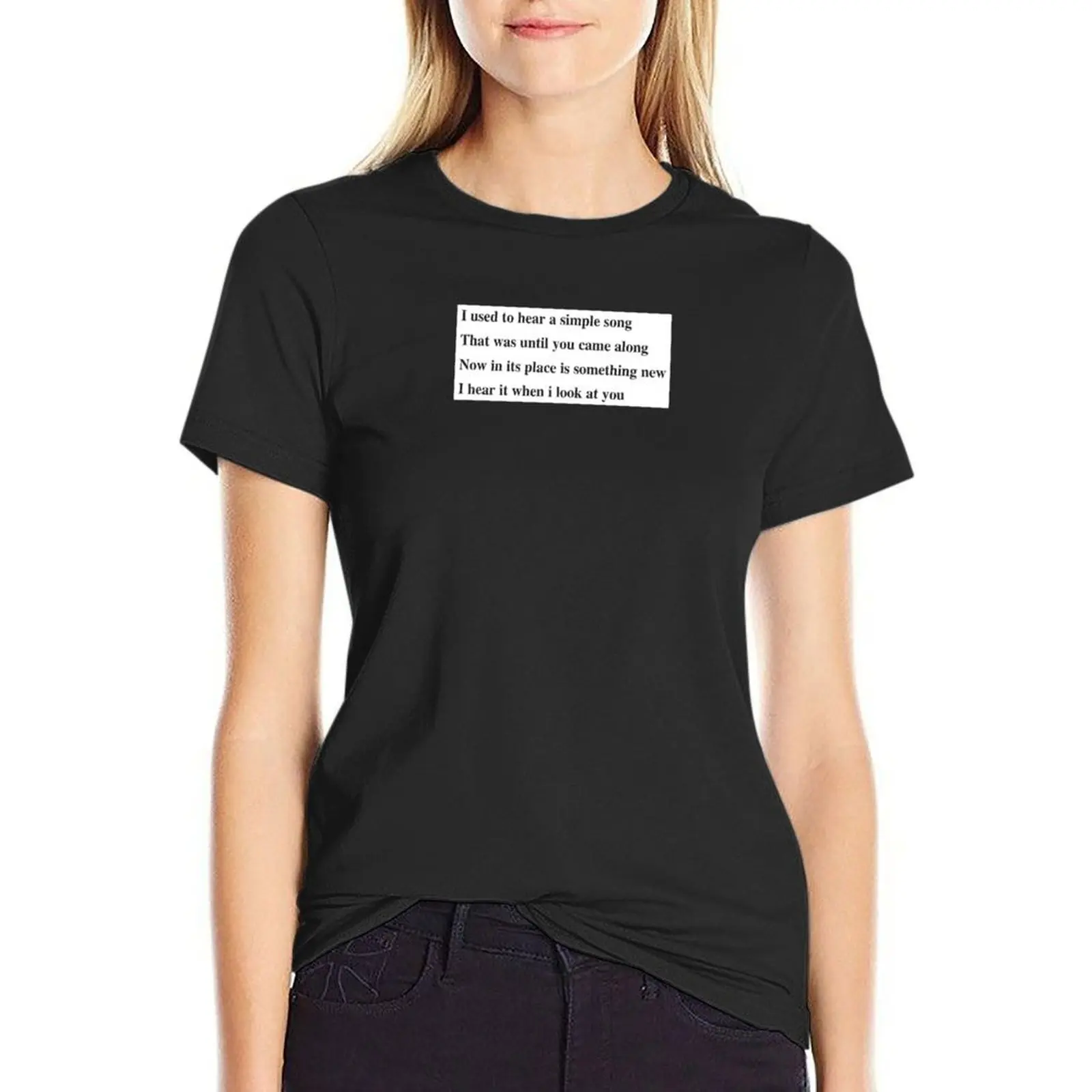

Cody Fry “I hear a symphony” T-Shirt customs design your own lady clothes sweat blacks t-shirts for Women pack