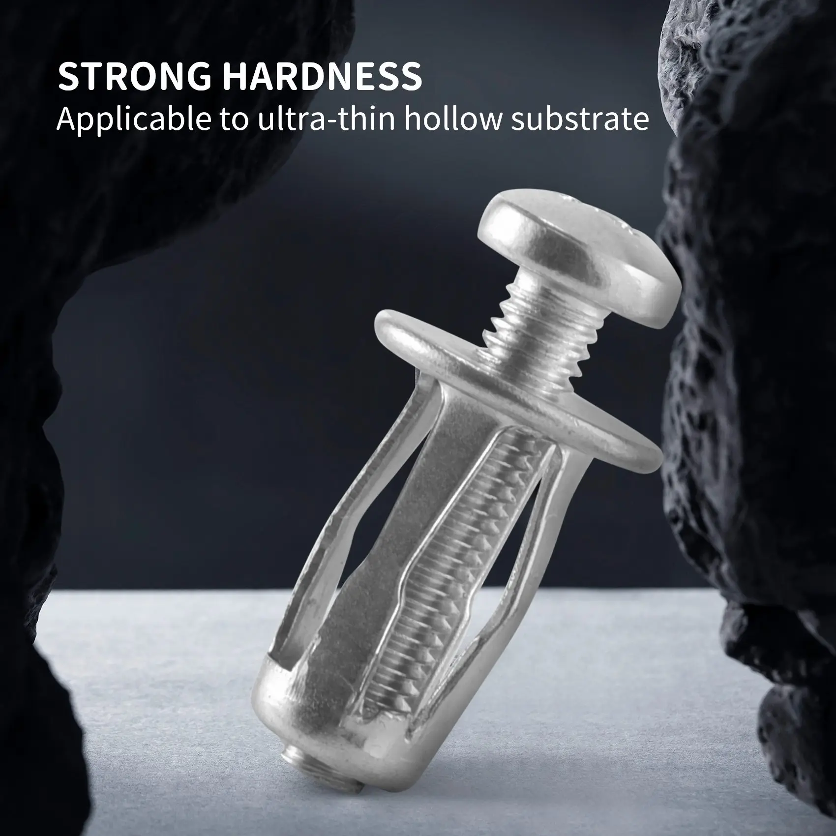 2025-20 Pcs Jack Nuts Car Metal Screw Petal Nuts With Screw For Hollow Wall Iron Skin