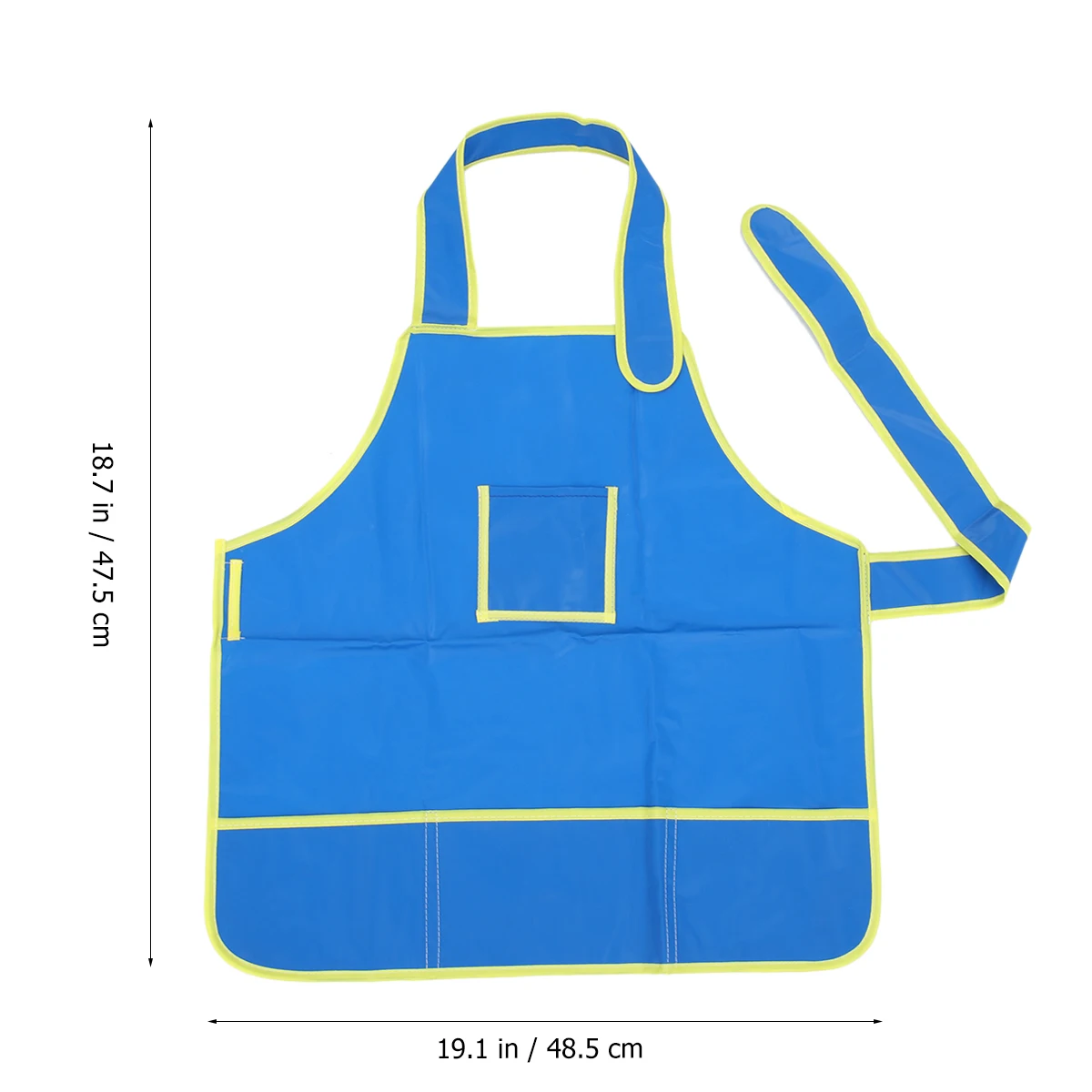 

Children Painting Apron Waterproof Smock 19x18 7 Kids Craft Drawing Pocket Stain Protection Art Supplies