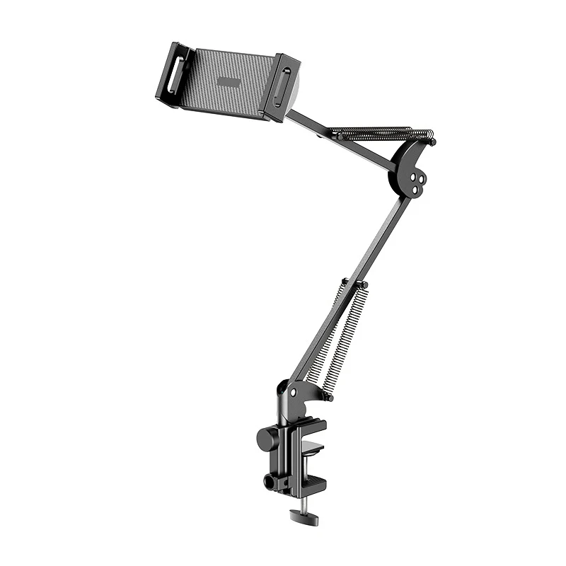 

Phone holder for lying in bed watching TV, live streaming, a lazy person's gadget, bedside desktop metal tablet stand