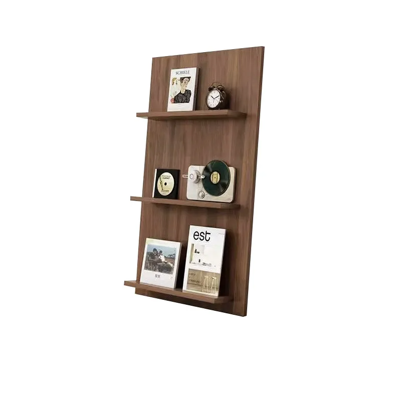 Light Luxury Magazine Floor-standing Wall-mounted Magazine Internet Celebrity Living Racks Office Furniture Das Magazin ZY40ZZJ