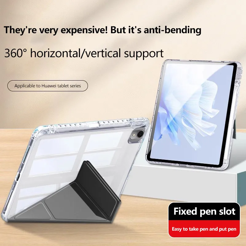 

Y-образный складной защитный чехол для Huawei MatePad Pro 13,2 2023 SE 11 2024 11,5 S Air 11,5 11 PaperMatte Pro11 10,4 Pro10.8