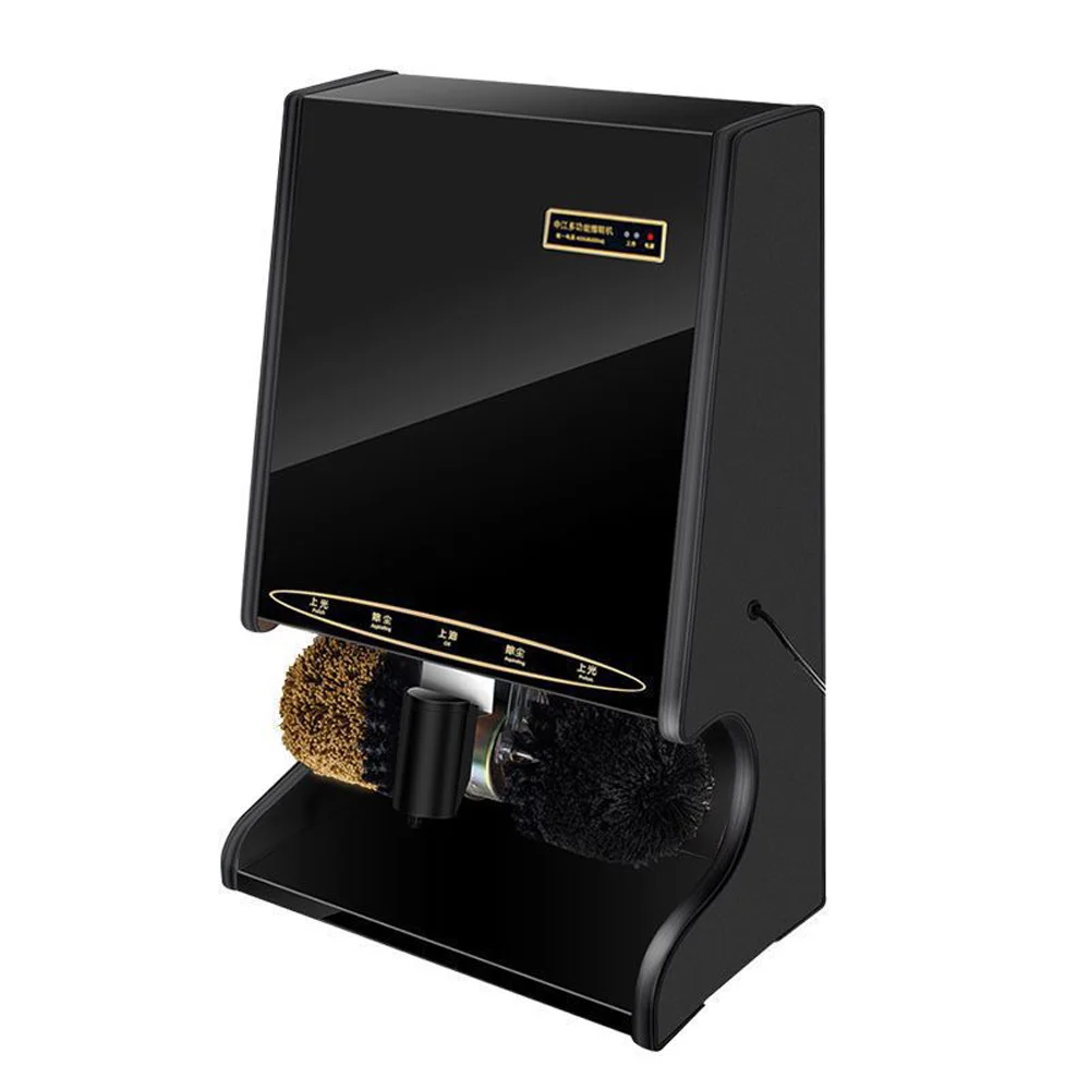 Machine de nettoyage de chaussures à Induction automatique, polisseuse commerciale électrique pour chaussures en cuir, Pulisci Scarpe Elettrico