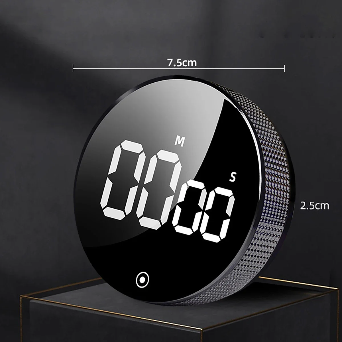 Magnetische kookwekker Digitale timer Handmatige countdown-wekker Mechanische kookwekker Koken Douche Studie Stopwatch - afbeelding 1
