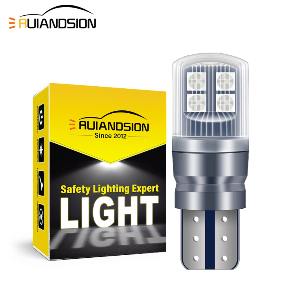 

400LM 2W T10 LED Bulbs 3030 SMD Canbus Error Free 12V Car Interior Map Dome Light Dustproof Waterproof Parking Signal Lamp