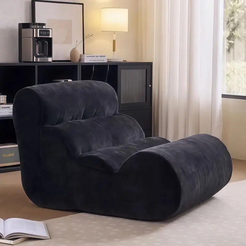 Vacuum compression single sofa, vintage style caterpillar small apartment, living room, bedroom, lounge lounge, lazy tatami