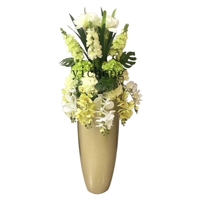 

Yy Large Vase Floor Living Room Decoration Emulational Floriculture Set European Modern Living Room