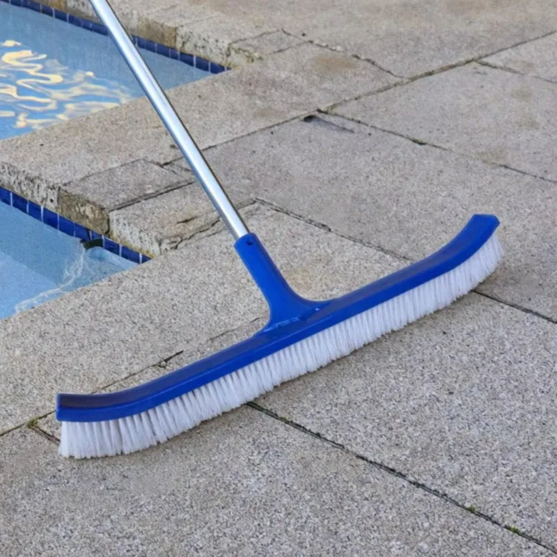Plastic/Metal Handle Swimming Pool Wall Cleaner Easy Install Pond Spa Pools