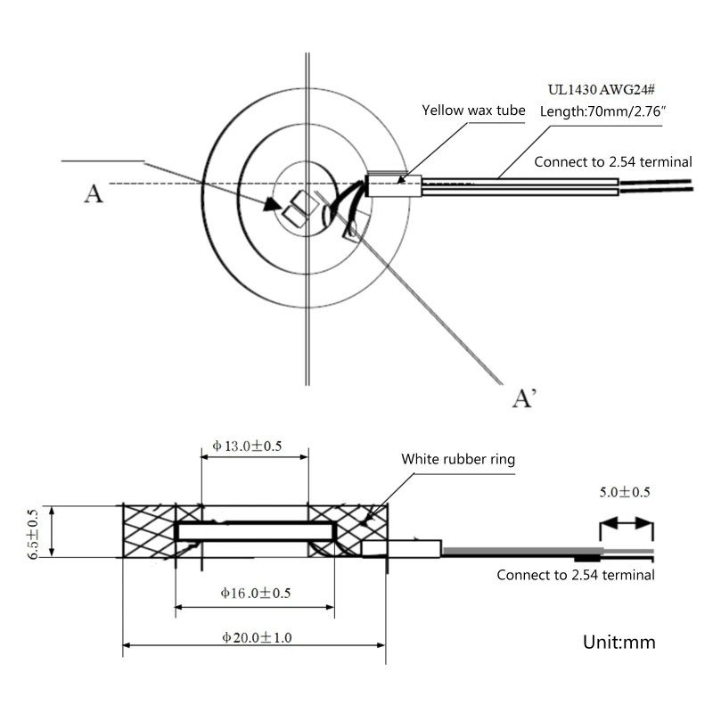 M2EE 16Mm 3Mhz Ultrasone Luchtbevochtiger Film Plaat Keramische Verstuiver Mist Maker Piëzo Transducer Luchtbevochtiger Accessoires