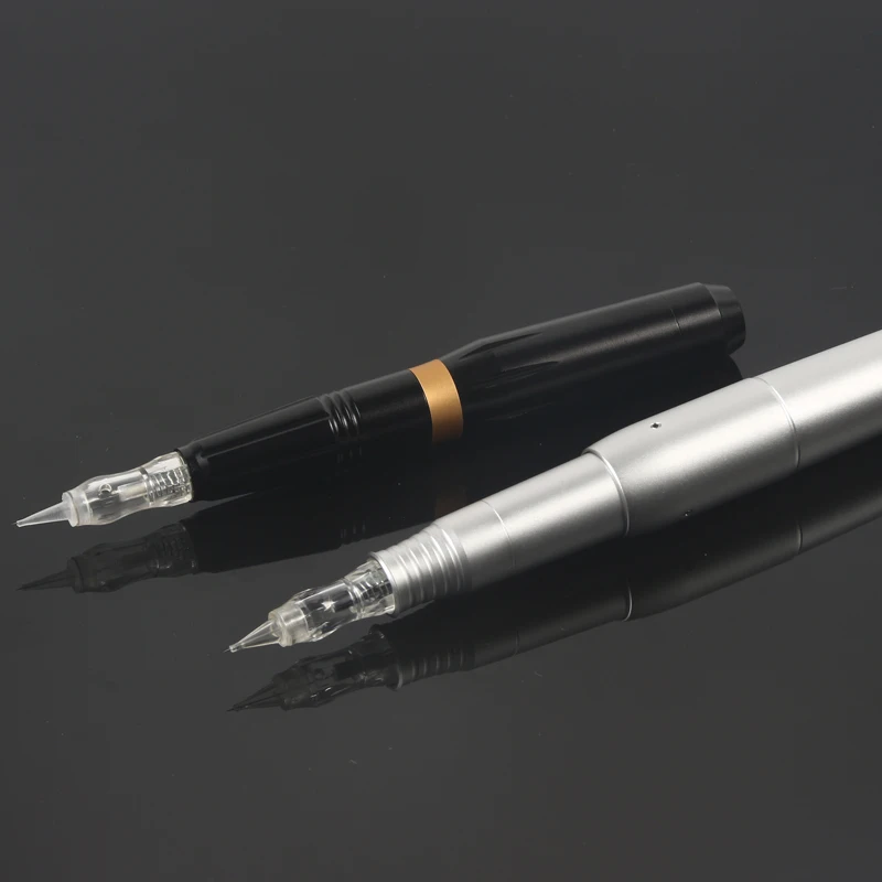 50 قطعة تجميل دائم الوشم الإبر الثورة برغي خراطيش إبرة لآلة الوشم الدوارة اللؤلؤة السوداء P300 SMP #4