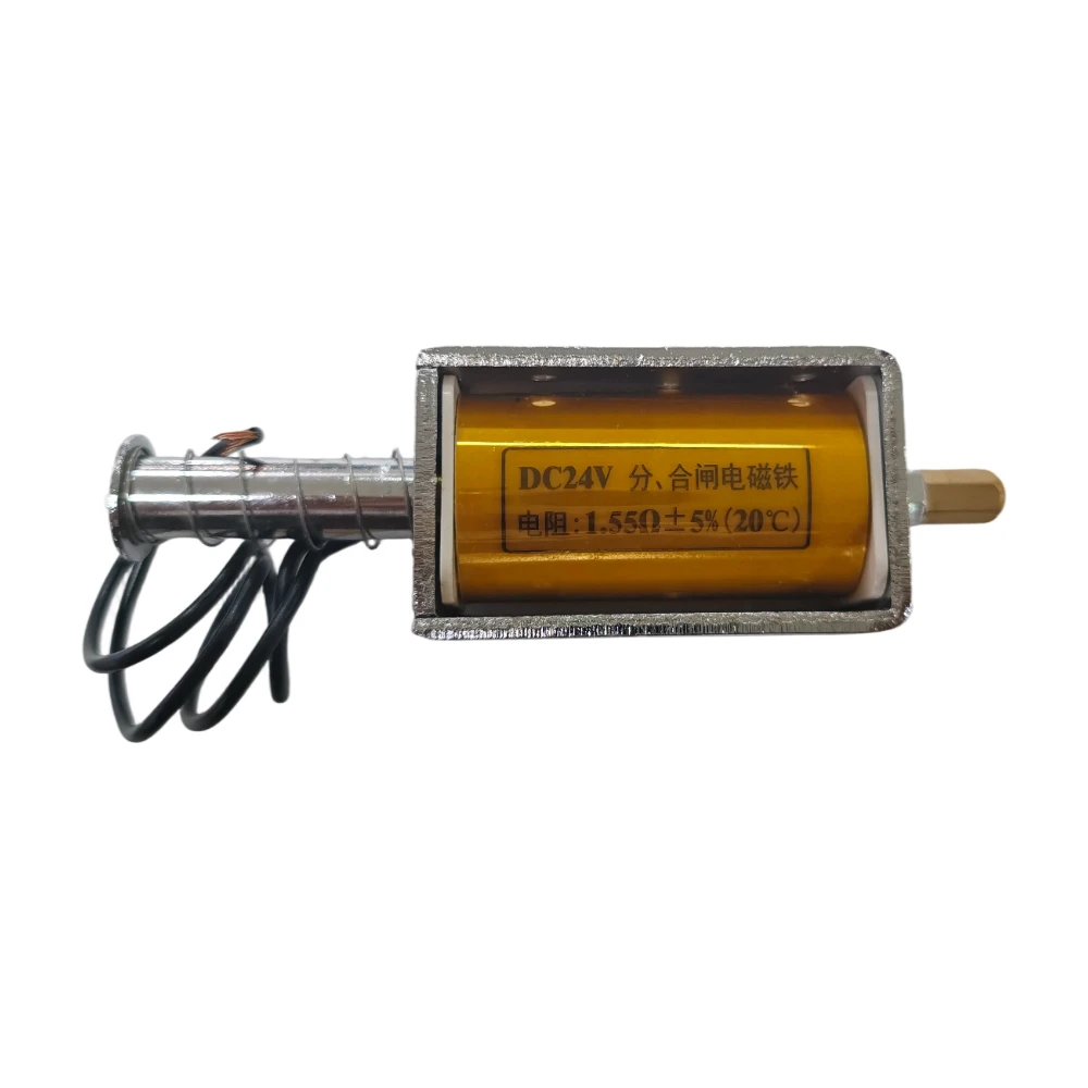 Electromagnetic Push-Pull Long Travel ZN63A VS1 Opening and Closing Coil DC220V 12V 24V 110V