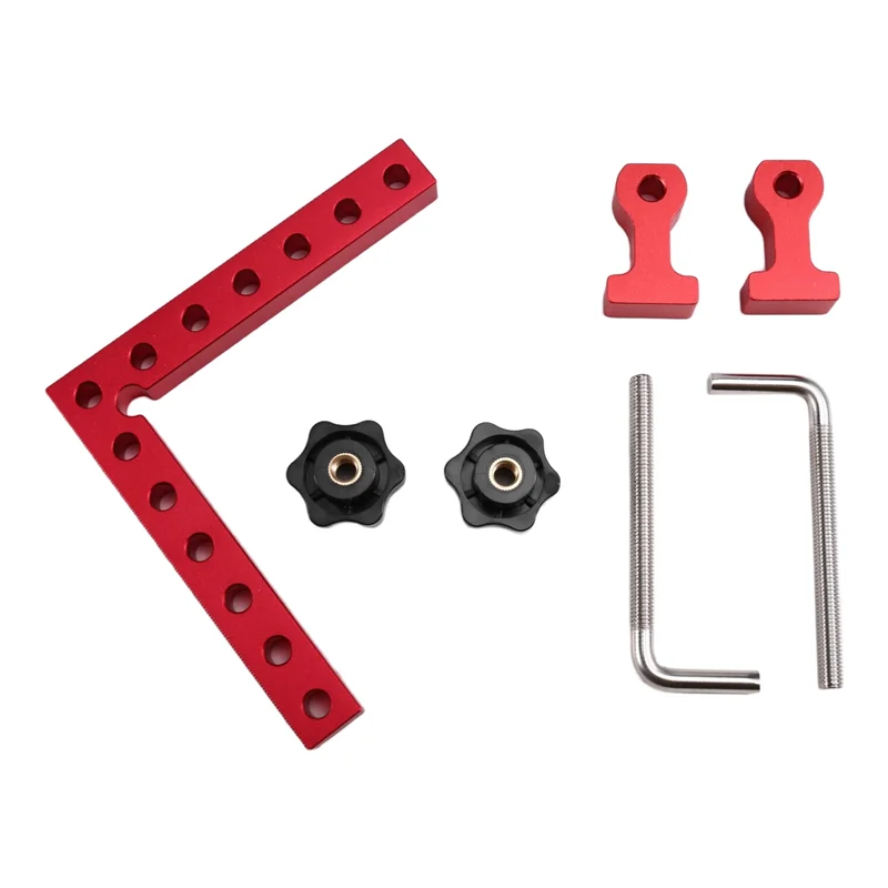 

【Hot Cake】Right Angle Positioning Squares Tool 140Mm 90 Degrees L-Type Corner Clamp Fixing Clip