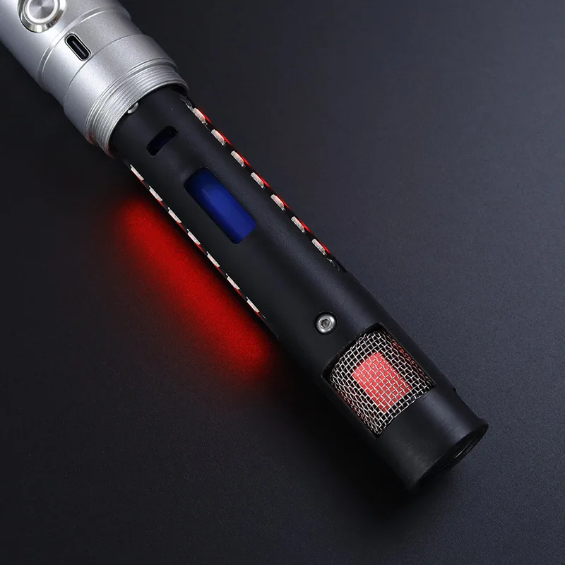 Yan Qing Metal Lightsaber Crystal Light con Pixel spada Laser retrattile giocattoli luminosi di fascia alta per adulti