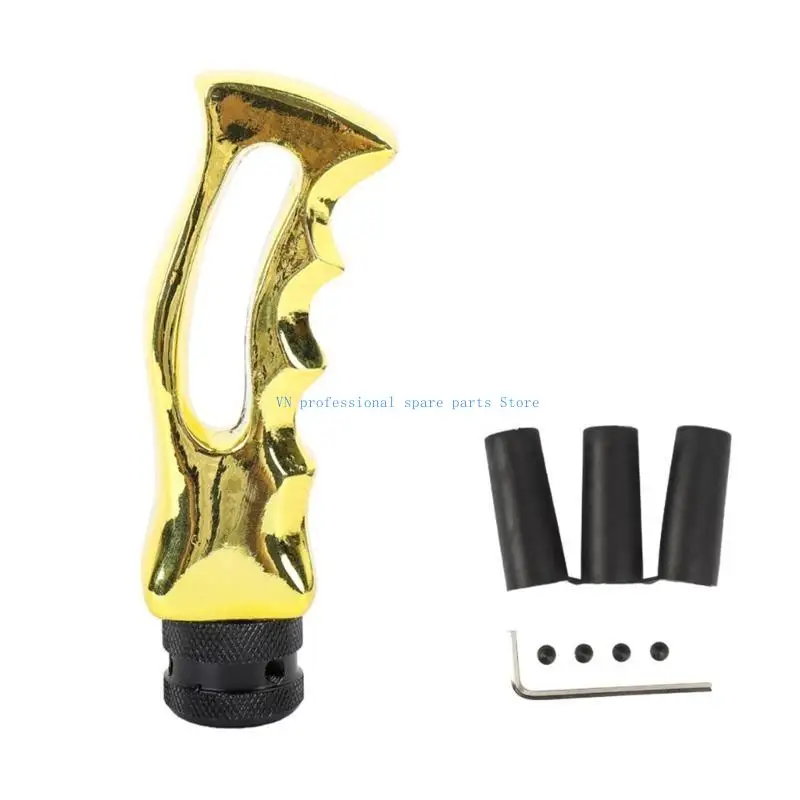 41XA Gear Shifter Knobs,Car Shift Head Knob Shifting Levers Fit Most Manual Automatic Vehicles with 3 Threaded Adapters
