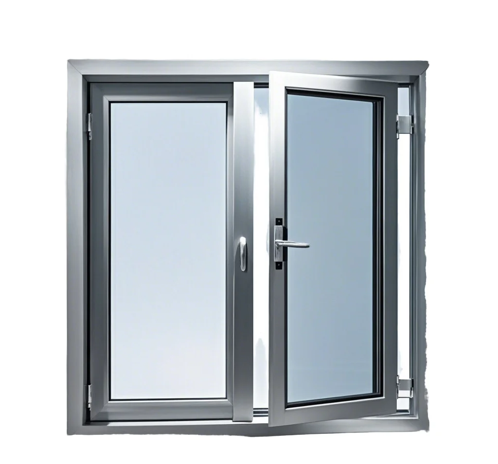 

Customized Thermal Break Aluminum Sliding Window Manual Opening Casement Windows with Handle Household Rainproof Glass Windows