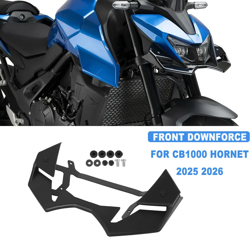

For Honda CB750 CB 750 Hornet 2025 2026 Motorcycle Downforce Naked Front Spoiler Winglet Aerodynamic Wing Frontal Spoilers