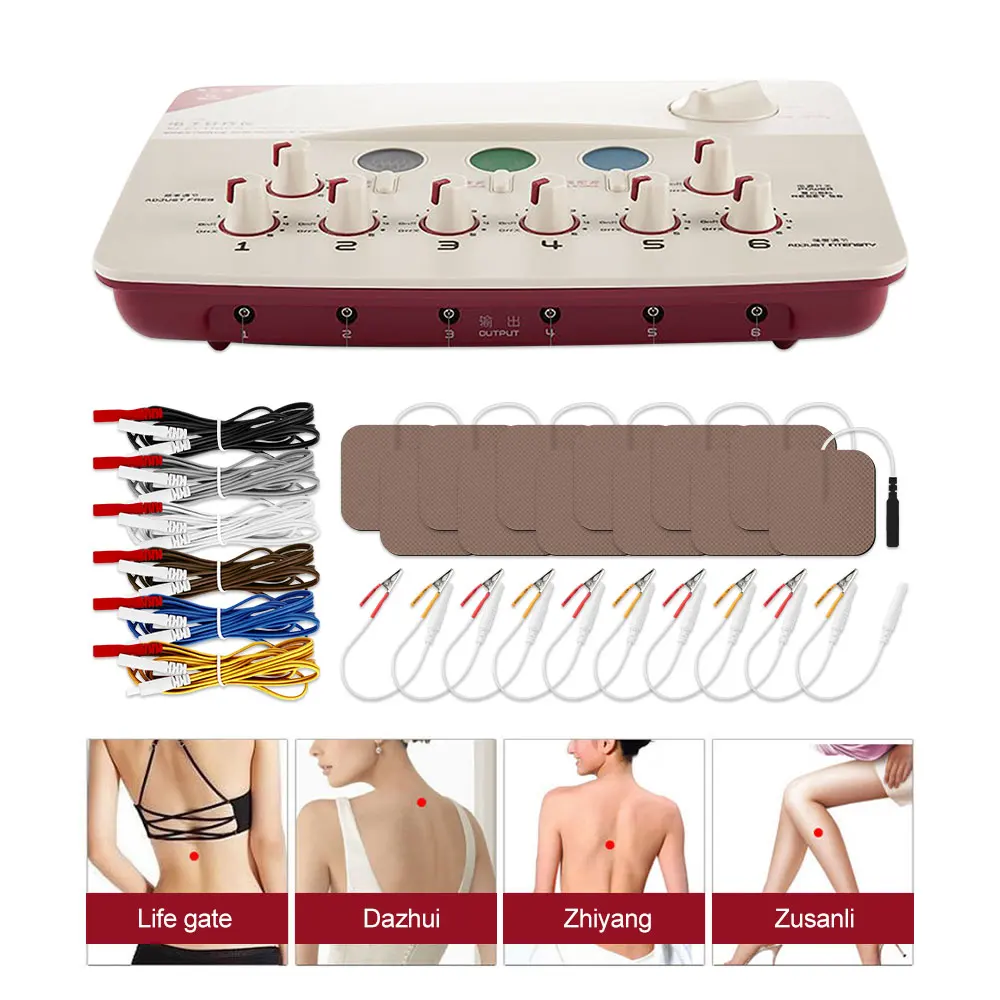 EMS Electroacupuncture Electric Muscle Stimulator Low Frequency Muscle Stimulation Massage Device For Relaxing And Physiotherapy