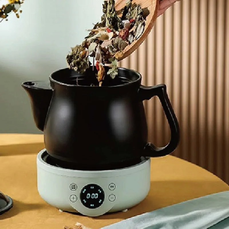 1.8L Home Electric Stew Pot Appointment Health Pot Multifunctional Split Ceramic Pot Soup Keep Warm Porridge Decoction Casserole
