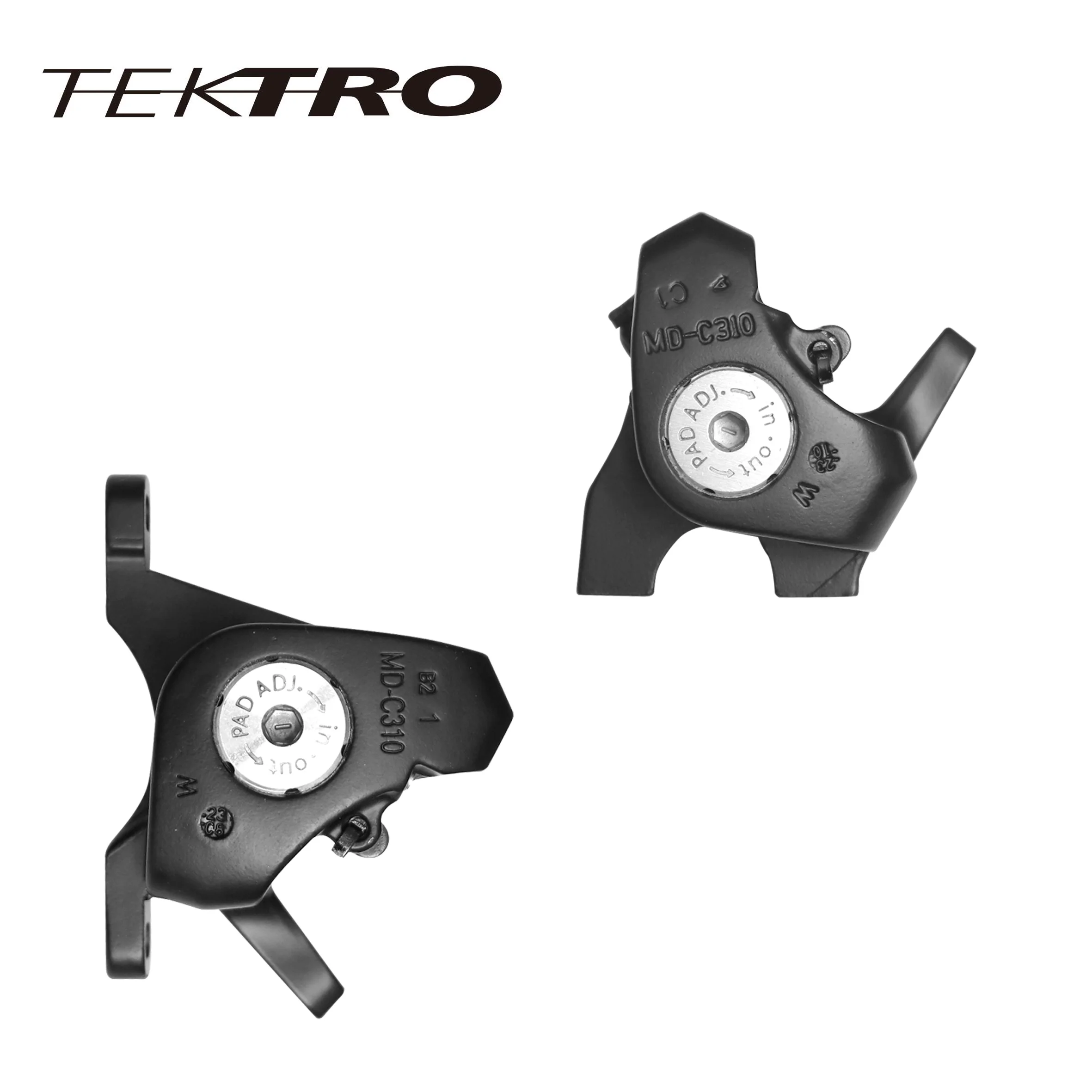 TEKTRO Brake MD-C310F MD-C310R Mechanical Disc Road Gravel Bike Brake Cable Actuated Mechanical Disc Brake Flat Mount Ø160mm