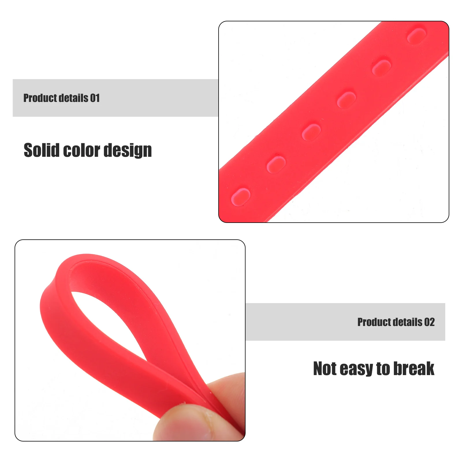 

14 pcs Silicone Wristbands Kids Durable Bracelet Flexible Comfortable Toddler School Party Colorful Decoration Bands For Boys